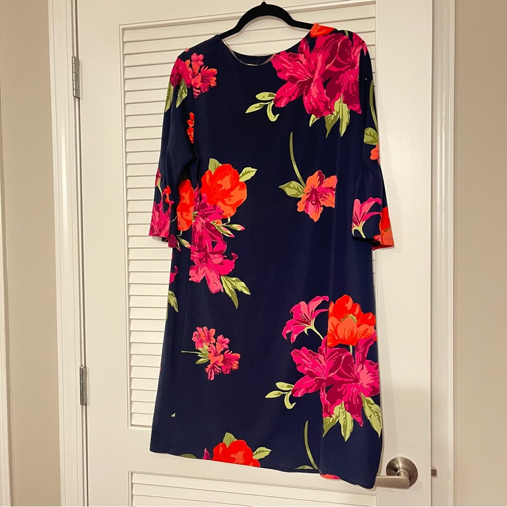 Alexandra + Oak Floral Navy Dress - Picture 2 of 5